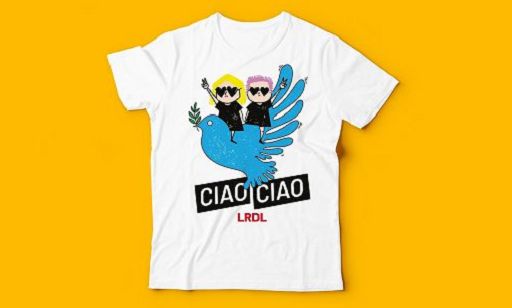“Ciao Ciao”, t-shirt Rappresentante di lista per bambini Ucraina