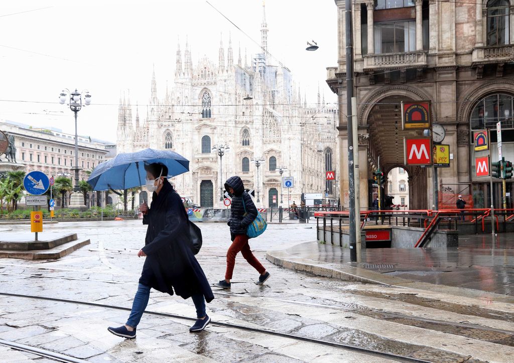 Maltempo in Veneto, a Venezia danni al campanile di San Marco