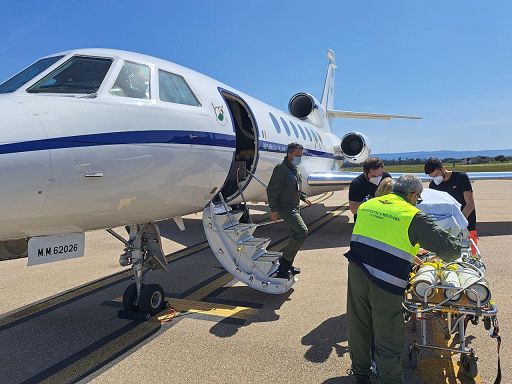 Volo salva vita dell Aeronautica Militare per neonato di 8 giorni