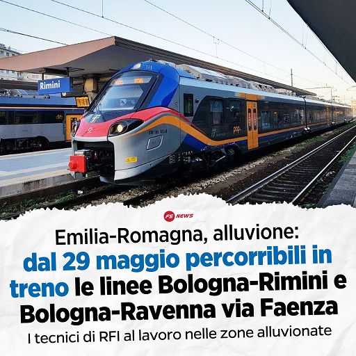 1685176683 Treni Salvini da lunedi riaprono Bologna Rimini e Bologna Ravenna