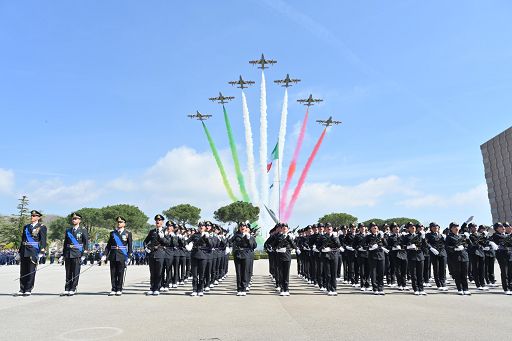 Accademia Aeronautica giuramento degli allievi del Corso Eolo VI