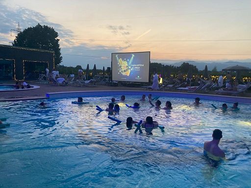 Al centro termale Monticello SPA il primo Cinema sotto le stelle della stagione