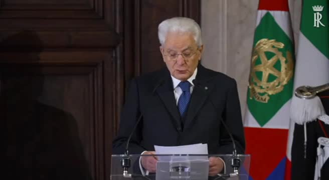 M.O., Mattarella: soluzione a due Stati non è una formula di rito