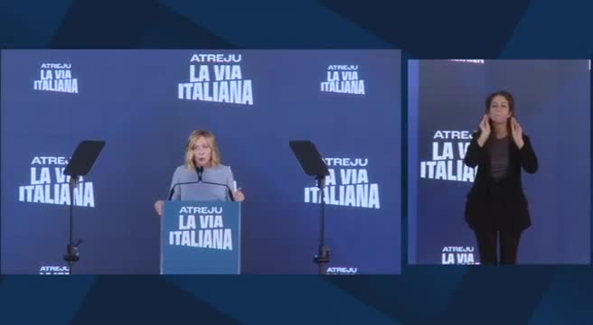 Da Schlein a Landini, Meloni conclude Atreju con attacchi a sinistra