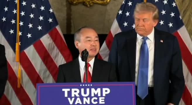 Trump e Ceo SoftBank: investimento da 100 mld su tech e IA in Usa