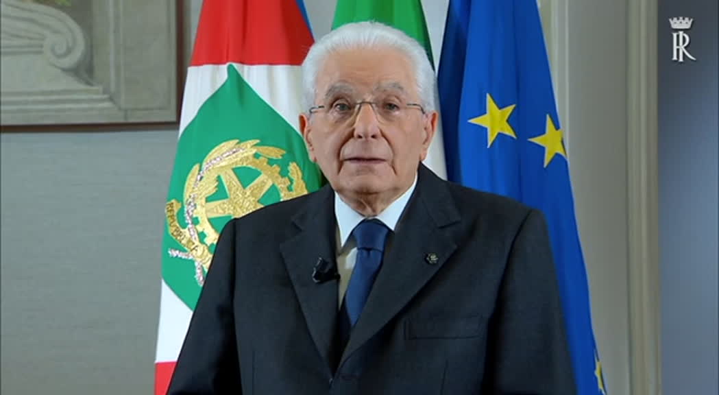 Mattarella: speranza nel 2025, tocca a noi tradurla in realtà