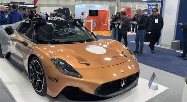 L’Italia al Ces, la Maserati a guida autonoma del Polimi