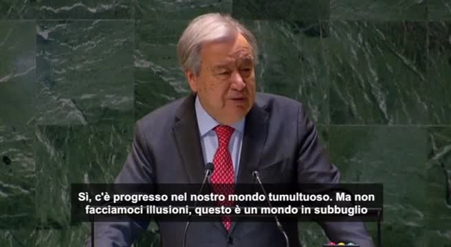 Guterres: dalle guerre al clima, il vaso di Pandora dei mali moderni