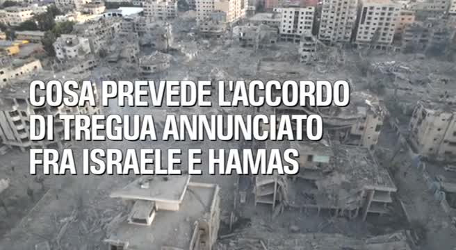 Cosa prevede l’accordo annunciato di tregua fra Israele-Hamas