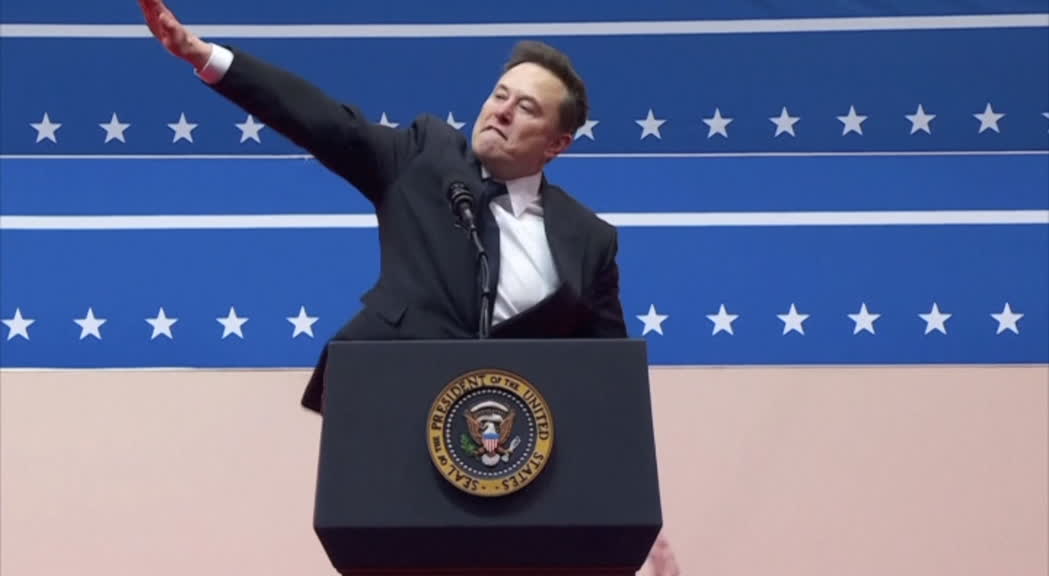 Polemiche su Musk e il presunto saluto fascista a Washington