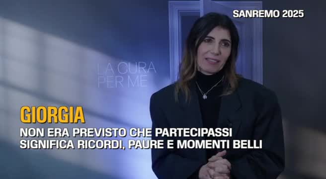 Sanremo, Giorgia: "Non era proprio previsto che partecipassi"