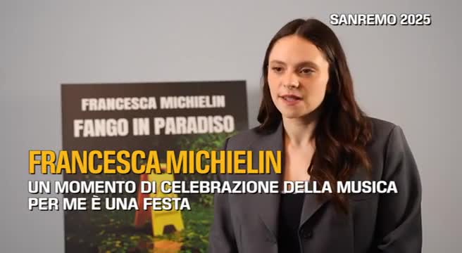 Sanremo, Francesca Michielin: è momento di celebrazione della musica